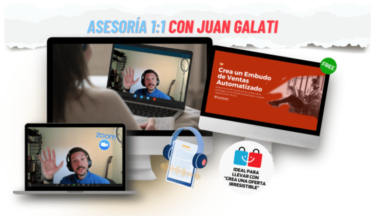 Auditoría Negocio Online con Juan Galati - Sesión de Coaching 1 - 1