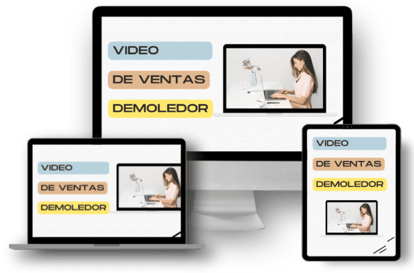 Crea un video de ventas rápido y convincente, para que puedas conectar emocionalmente con tu audiencia y ¡comenzar a hacer más ventas más rápido de lo que crees!