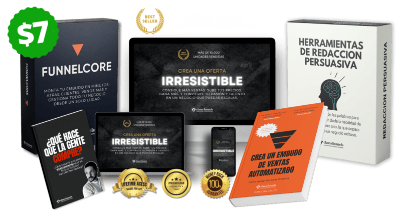 Crea una Oferta Irresistible - Curso Online de ventas online en autom&aacute;tico - classyfunnels