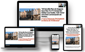 Webinar Gratuito - Mi Sencillo plan de negocio que hizo 15.171 ventas sin hablar con nadie - Vende en Autom&aacute;tico