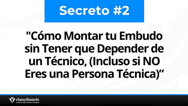 Secreto n&uacute;mero 2 - Embudos de ventas