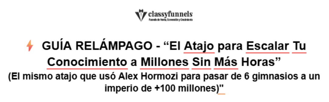 Gu&iacute;a rel&aacute;mpago - El atajo para vender tu conocimiento