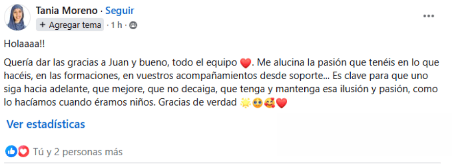 Testimonial Challenge de 30 d&iacute;as para vender en autom&aacute;tico
