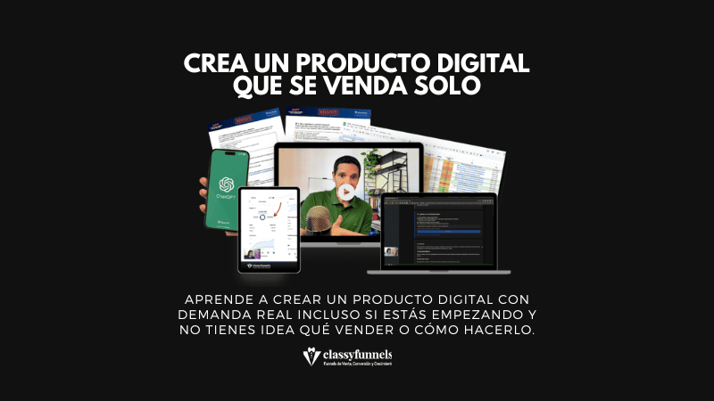 Crea un Producto Digital que se Venda Solo