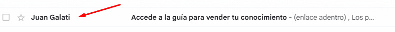 Correo Guia atajo